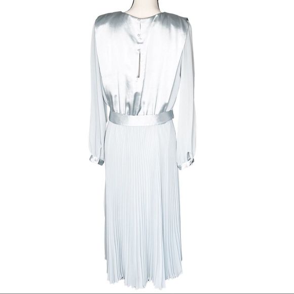 Vintage Ursula of Switzerland • Mint Green Romantic Dress • Sz M - Picture 4 of 8